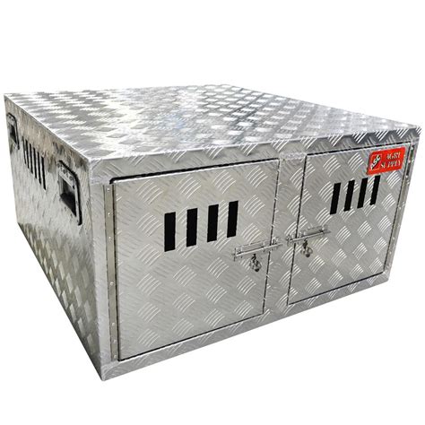 stainless steel dog boxes aluminum|aluminum dog boxes for trucks.